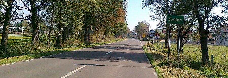 Zbójna, remont drogi 645 przede mną