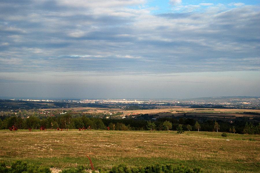 Rzeszów- widok z Niechobrza