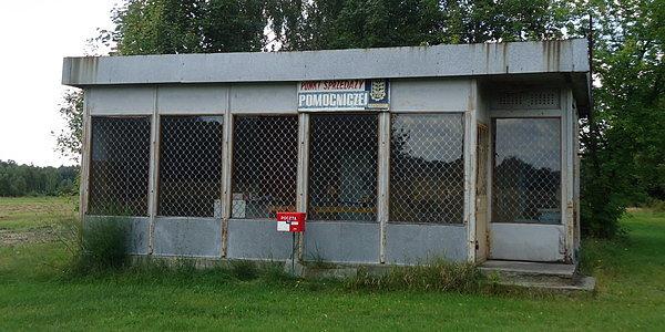 Dawny punkt sprzedaży pomocniczej GS Rossosz w Bordziłówce