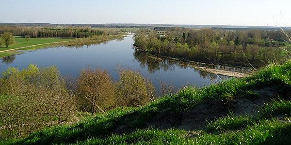 Widok z Góry Zamkowej w Drohiczynie
