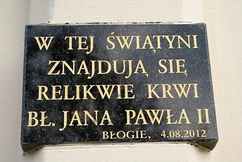 W tej miejscowości, w tym kościele
