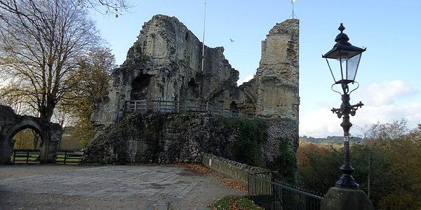 Ruiny zanku w Knaresborough