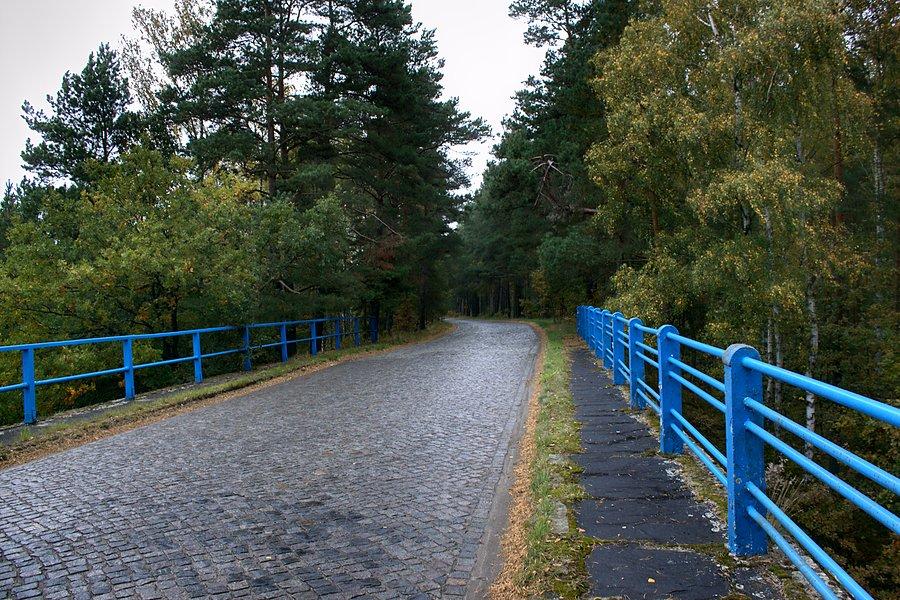 Przejazd nad Chociwelską między Sownem a Strumianami