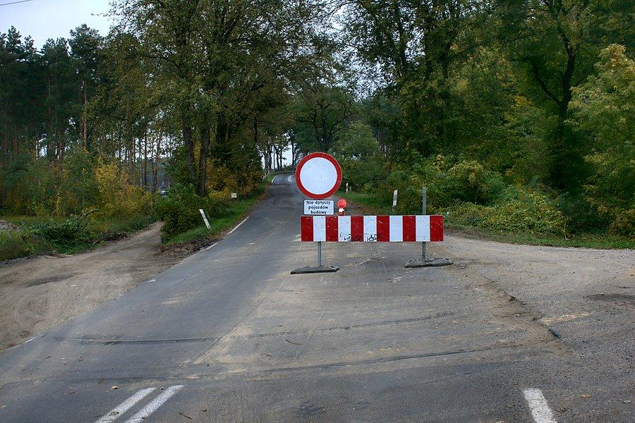 Barierka z zakazem była :)