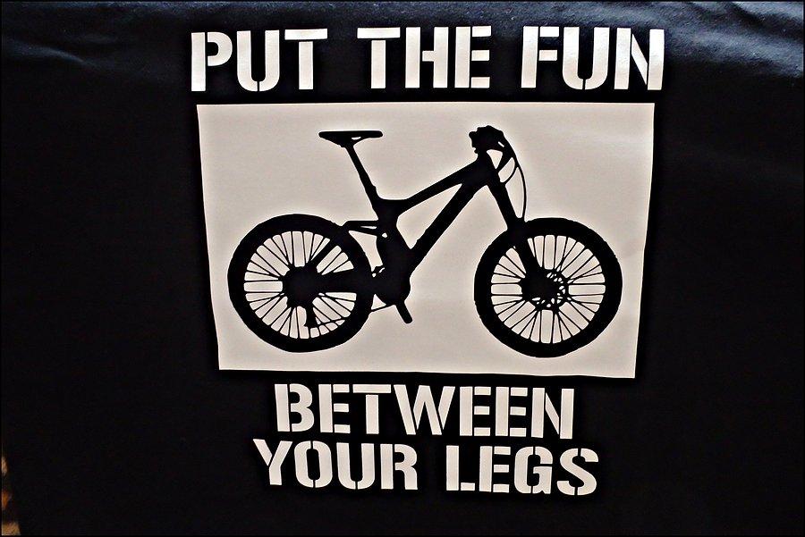 Put the fun between your legs- nowa koszulka ;)