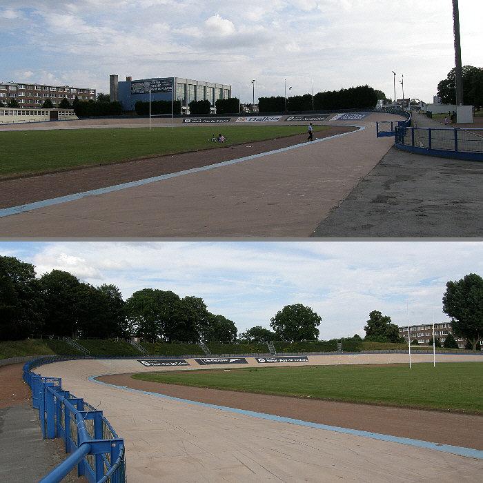 Fragmenty welodromu w Roubaix
