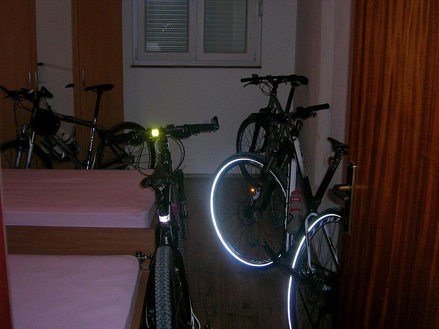 Oddzielna sypialnia dla rowerów w Grebasticy