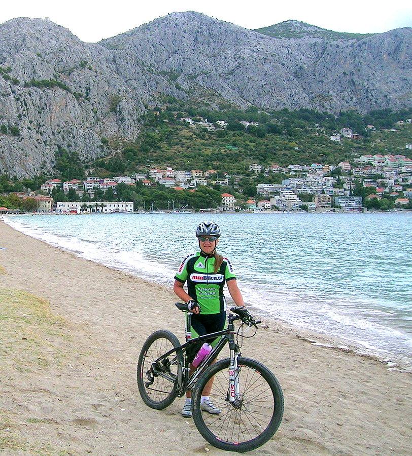 Na plaży w Omisiu