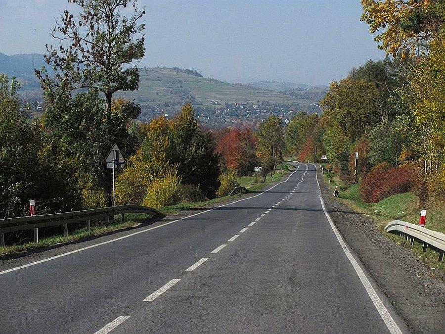 Szybki zjazd do Grybowa