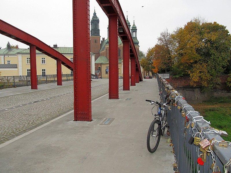 Poznań - Most Jordana "most zakochanych"