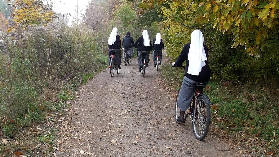 Zakonnice też dbają o kondycję :)