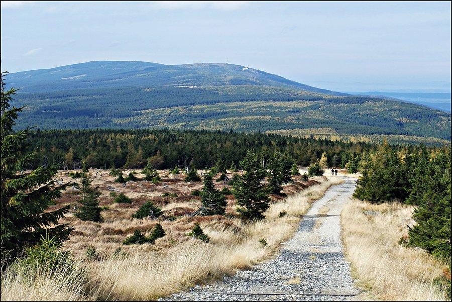 Widok na Stóg Izerski