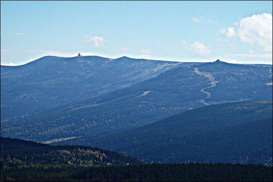 Widok na Karkonosze