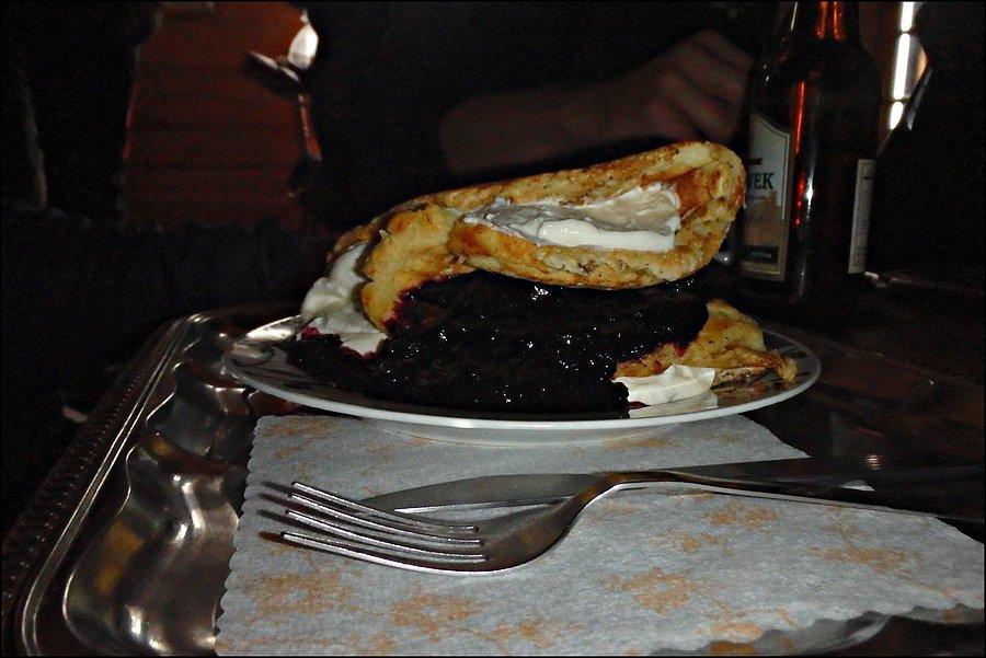 Obowiązkowy naleśnik w Chatce :)