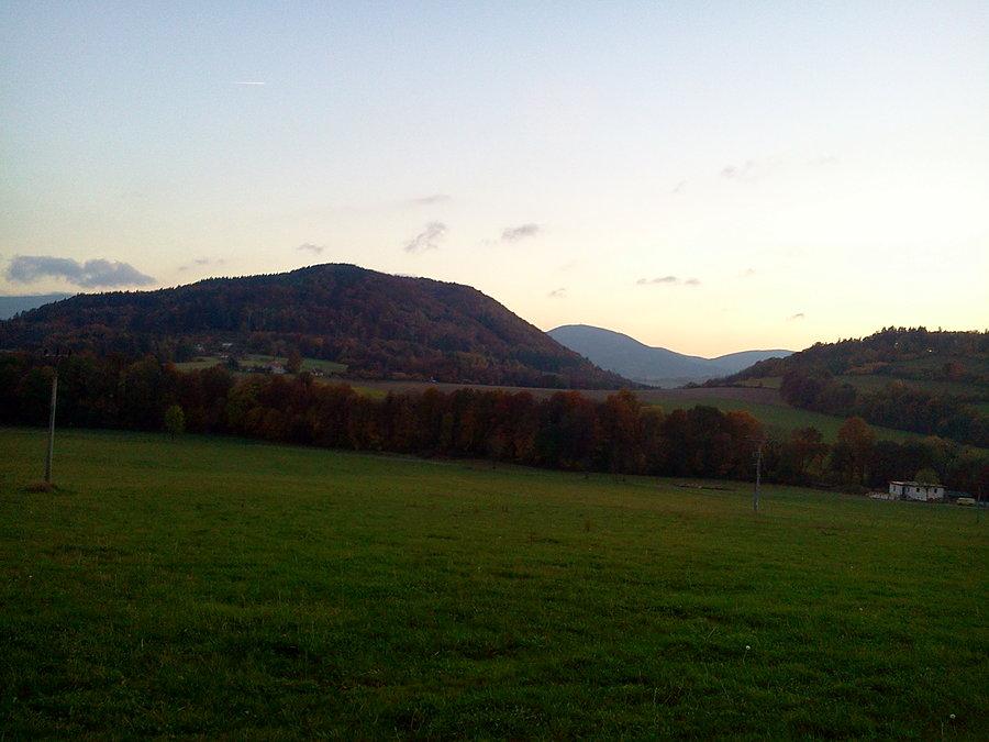 Widok z drogi Mnisi-Merkovice