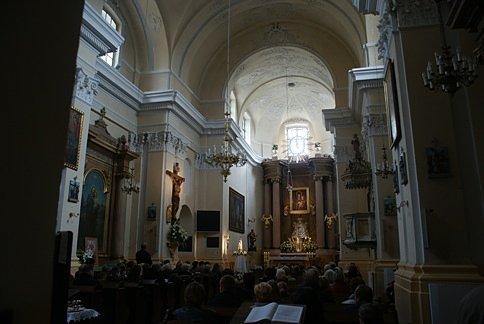 W kościele Mariackim Matki Bożej Szkaplerznej w Warce