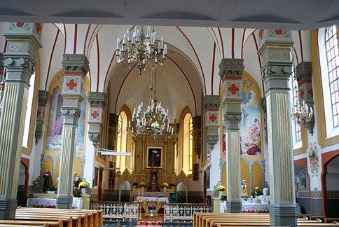 Wnętrze kościoła