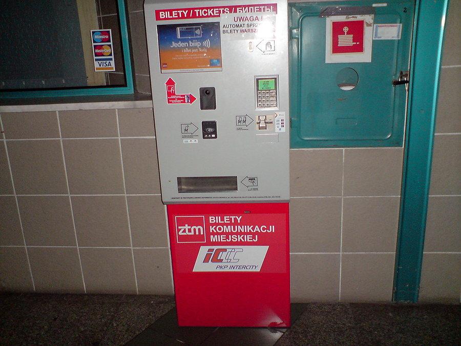 Automat biletowy