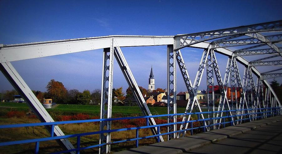 Bohumin z mostu granicznego