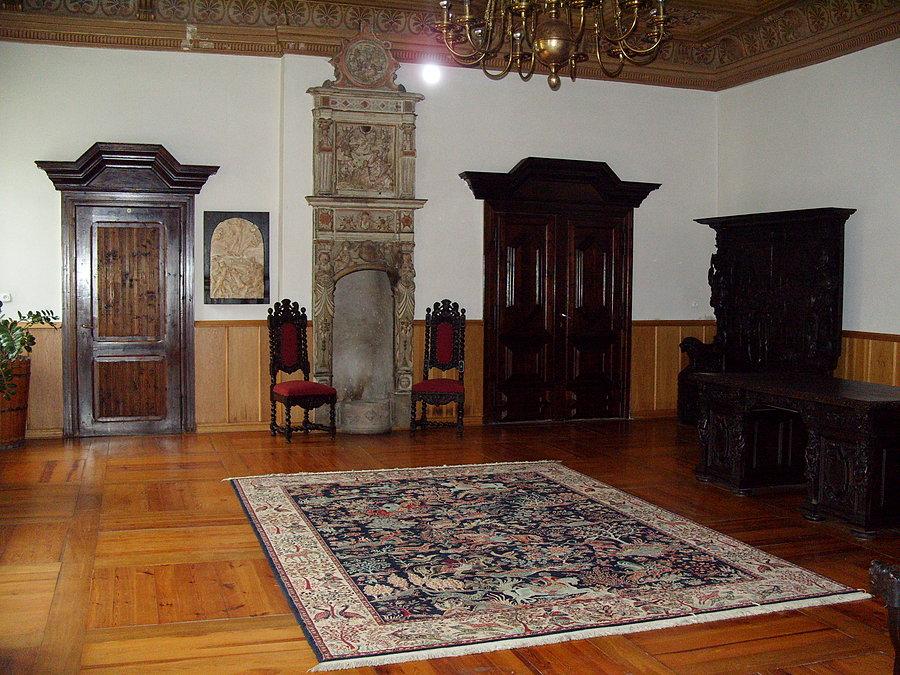 Sala gdańska w pałacu Sierakowskich w Waplewie Wielkim