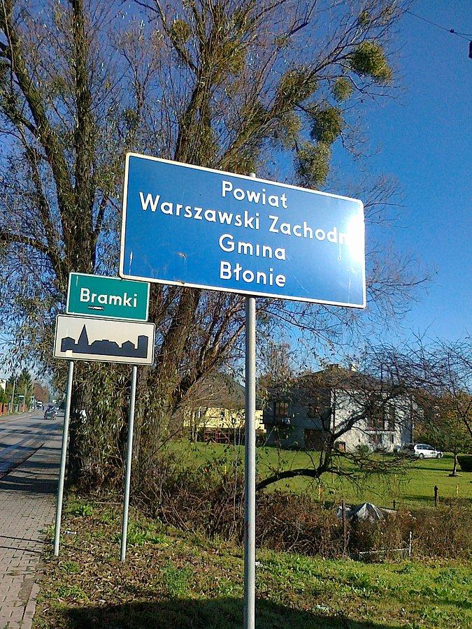 Granica gminy i powiatu