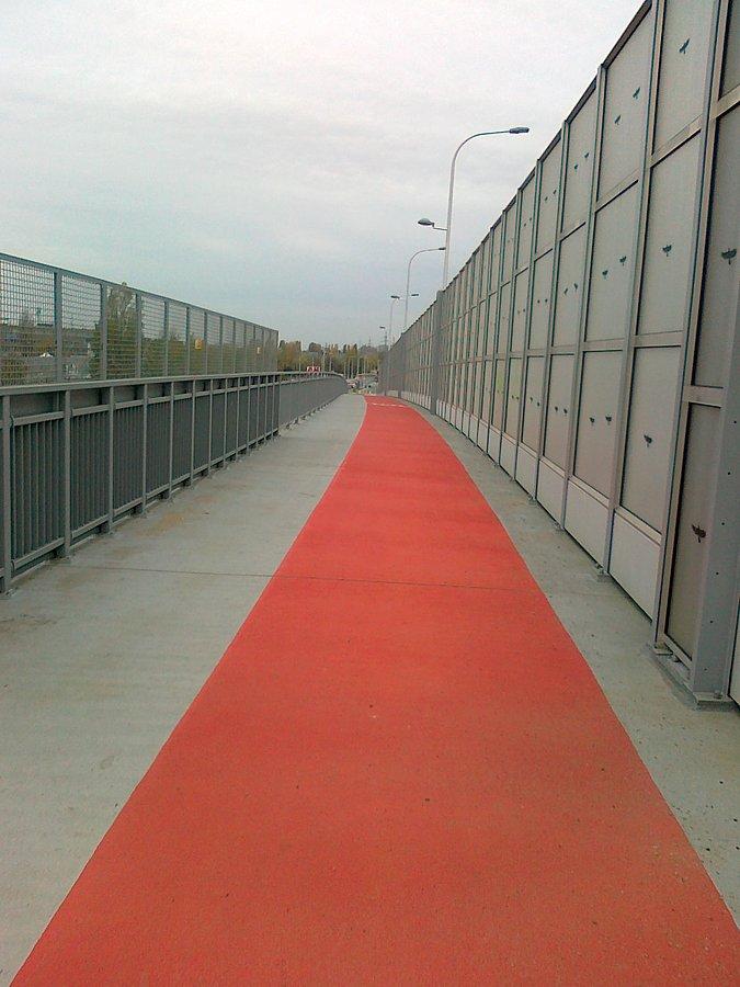 Pierwsza przejażdżka wiaduktem