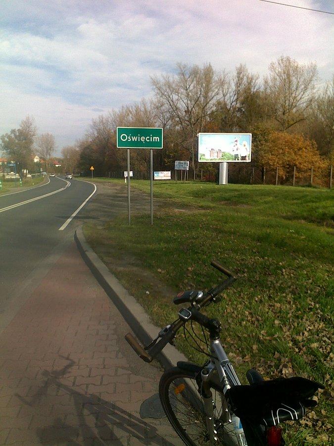 Wjazd do Oświęcimia