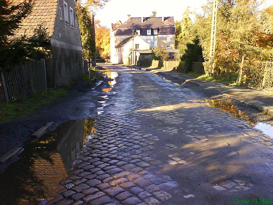 "Piękna" droga WOJEWÓDZKA 296 (Iłowa-Węgliniec)