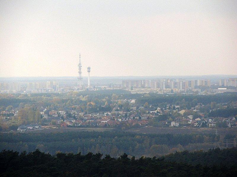 Poznań Piątkowo i wieże radiowo - tv