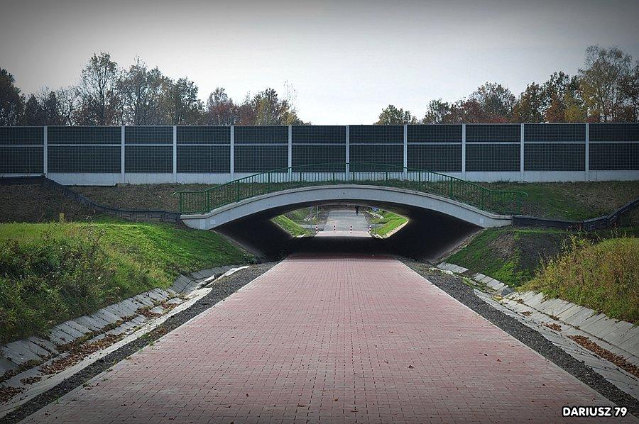 Bytom ul:Dąbrowa Miejska - Przejście pod autostradą A1