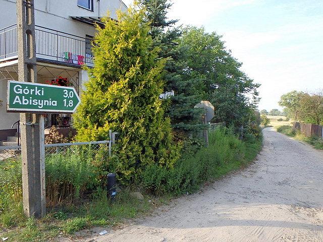 Jechałem przez Abisynię - kolejna ciekawa nazwa miejscowości do kolekcji