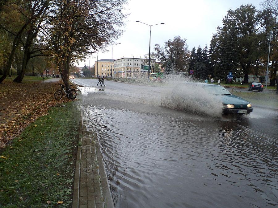 Uliczna myjnia samochodowa
