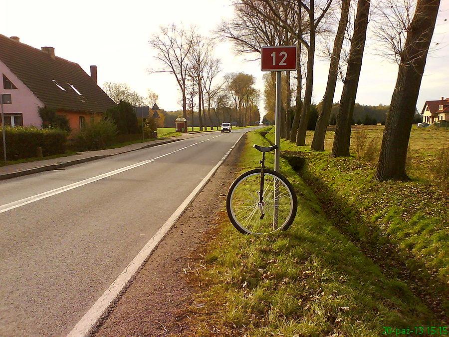 Monocyklem 36" po krajowej 12