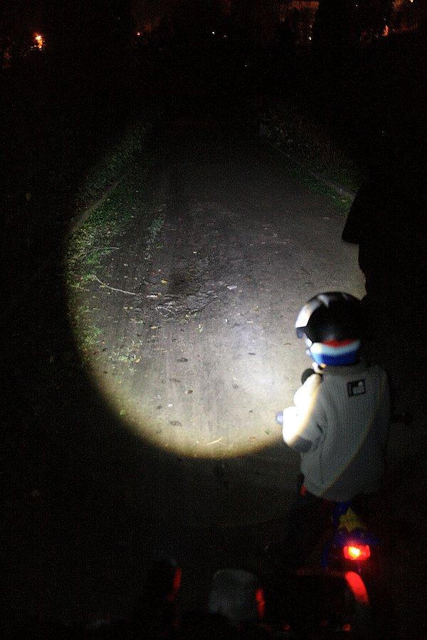 Kacper wyprzedza i korzysta z moich lumenów :-)