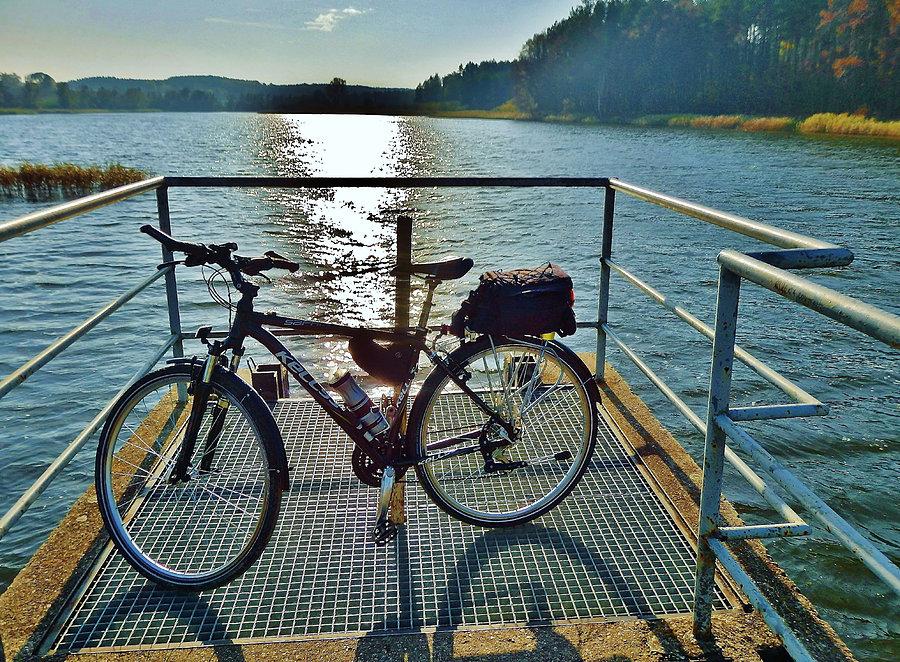 Kellysek nad jeziorem.Jezioro Rokickie Durze