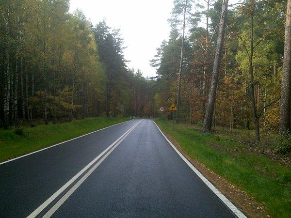 Miłe widoki dla szosowca