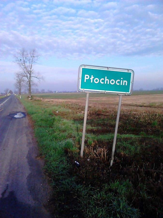 Droga do Płochocina