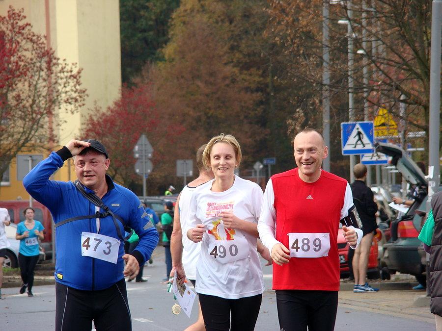 A bieg na 10 km. ciagle trwa