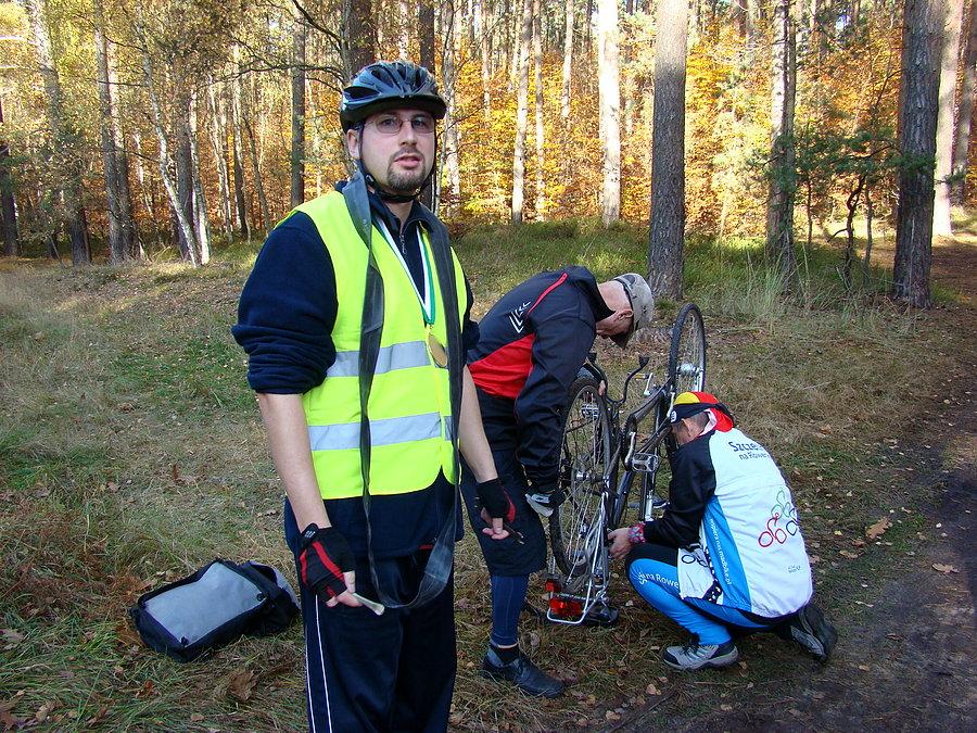 Maciek pomagał jak mógł