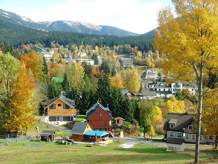 Panorama na Spindlerovy Mlyn