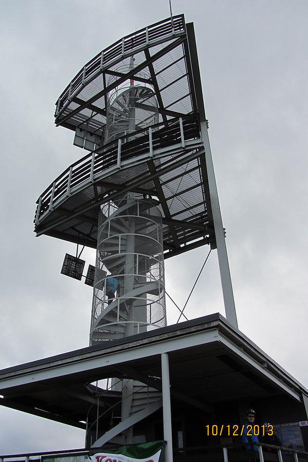 Wieża widokowa na górze Smrek 1124m n.p.m