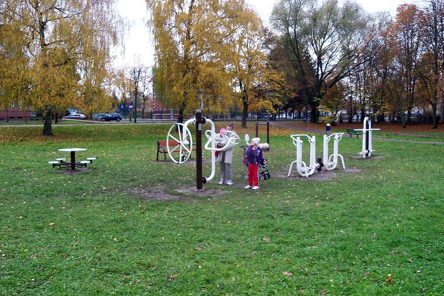 Park rekreacyjny dla osób starszych