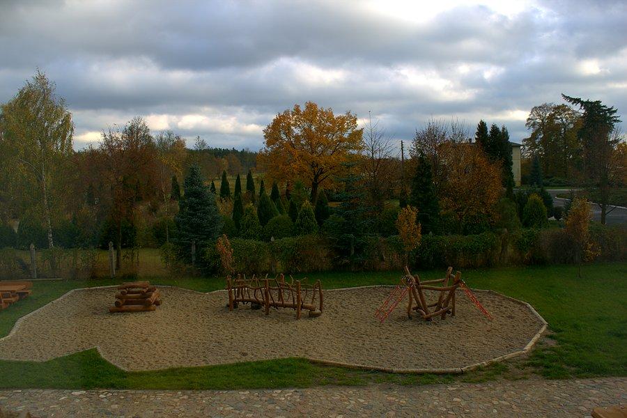 Widok z okna ośrodka