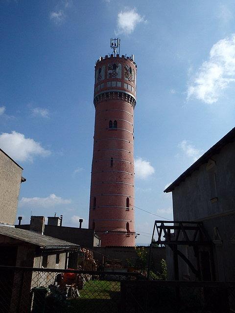Wieża ciśnień w Nowem