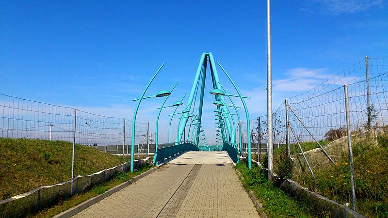Przejazd nad autostradą A1