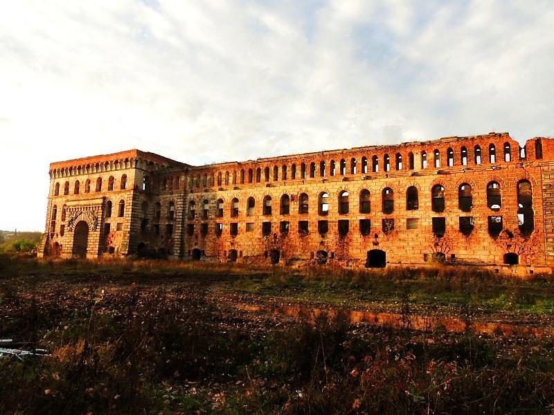 Ruiny Spichlerza , półwysep Szwedzki