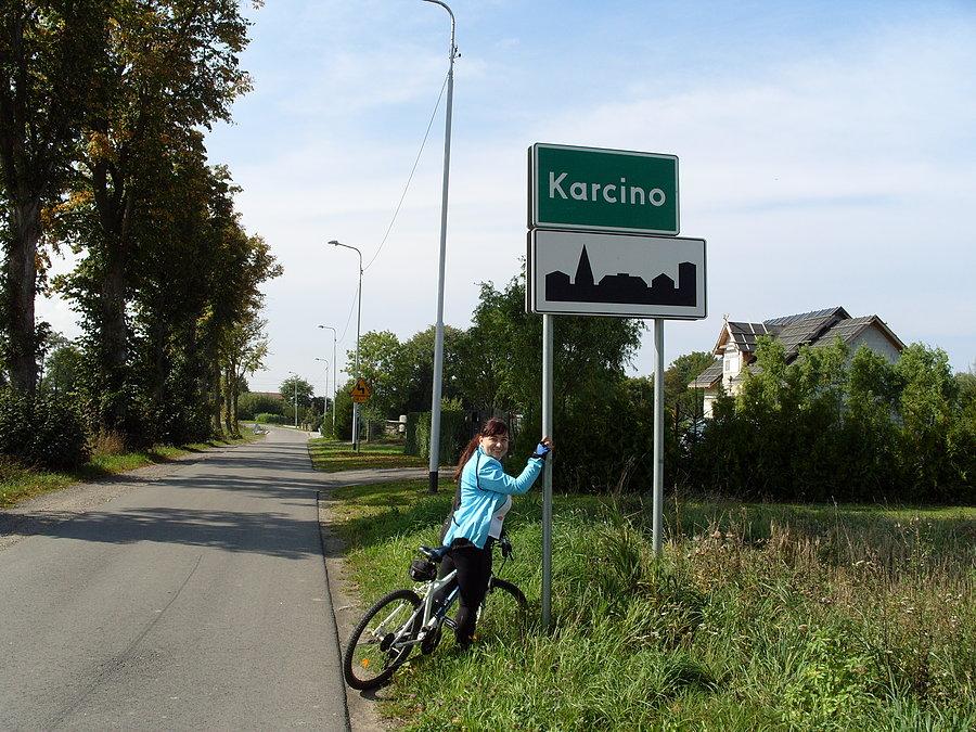 Karcino gdzieś w pobliżu będzie piękny kościół