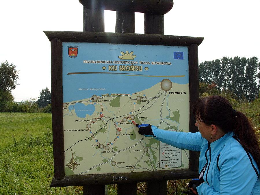 Droga wycieczki jesteśmy dokładnie tutaj