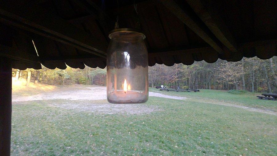 Lampion na polanie Harcerskiej 53.481476,14.501693