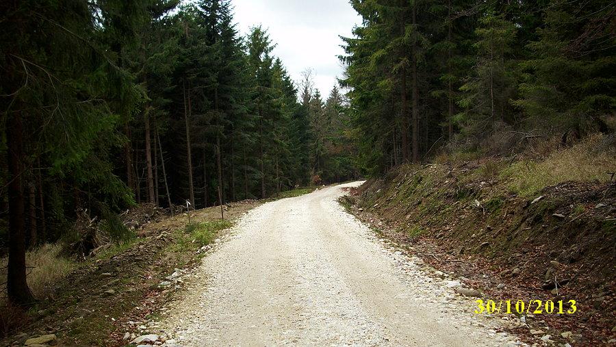 Nowa droga w budowie na Czerniec